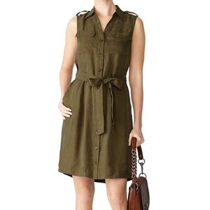knee length dresses for ladies Slate Blue Multi Floral Print Cotton Dress - Midi Dresses